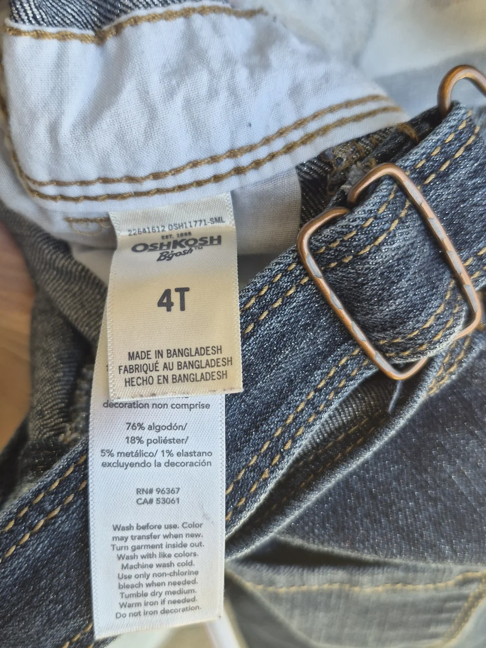 Upcycled Bambi Overalls